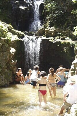 Waterfall Trek & Mudpool Tour