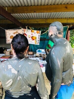 Orchid Garden, Mudpool & Hotspring with Traditional Fijian Village & School Visit