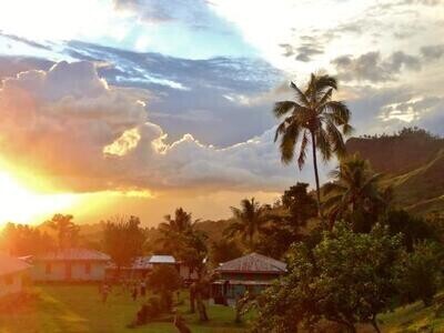 Abaca Village, Koroyanitu Park and Mudpool Hotspring Tour