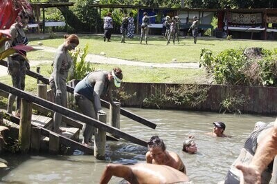 Waterfall Trek & Mudpool Tour