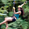 Waterfall Trek, Jungle Safari Zipline and Mudpool Hotspring Tour