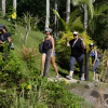 Waterfall Trek, Jungle Safari Zipline and Mudpool Hotspring Tour